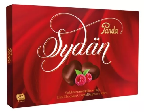 Panda Sydän Rasia Marmeladikonvehdit 125g