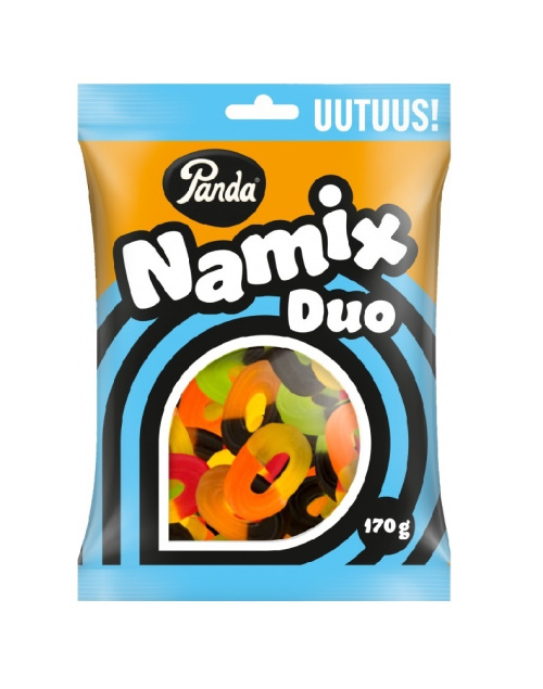 Panda Namix duo karkkipussi 170g 