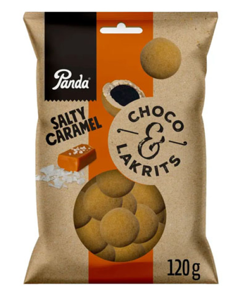 Panda Choco & Lakrits salty caramel 120g