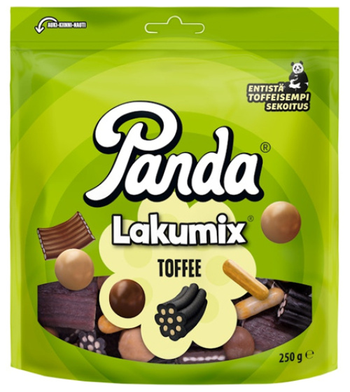 Panda LakuMix Toffee lakritsisekoitus 250g