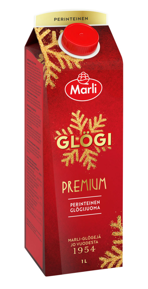 Marli premium glögijuoma 0% 1l perinteinen
