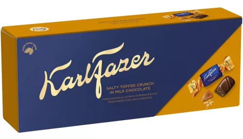 Karl Fazer Suolainen Toffeekrokantti suklaakonvehti 250g