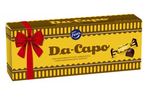Fazer DaCapo tumma suklaakonvehti 295g