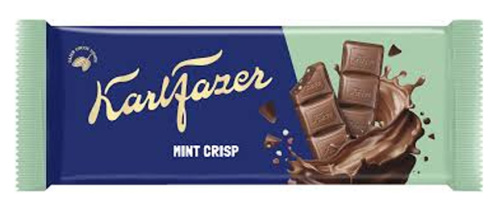 Karl Fazer Minttucrisp suklaalevy 95g