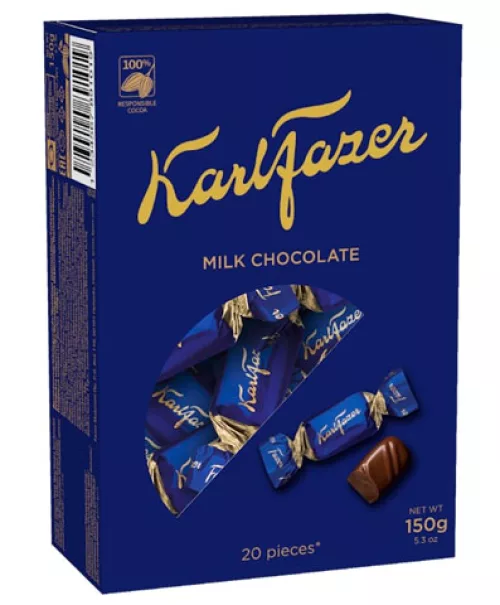 Karl Fazer maitosuklaakonvehteja 150g