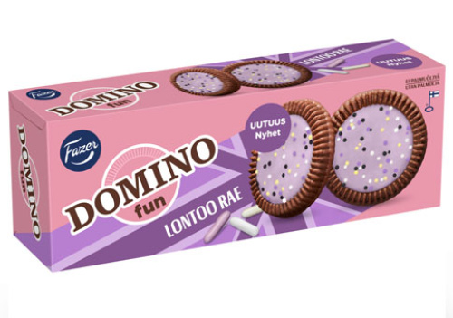 Fazer Domino Fun Lontoo rae herkuttelukeksi 120g