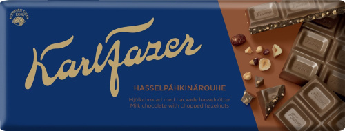 Fazer Maitosuklaa Hasselpähkinärouhe 180g