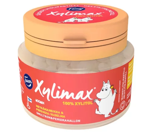 Xylimax Moomin täysksylitolipastilleja purkki 90g