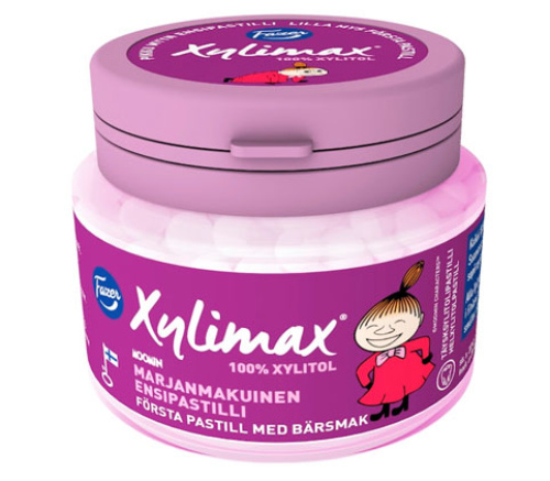 Xylimax Moomin marjanmakuinen ensipastilli 85g