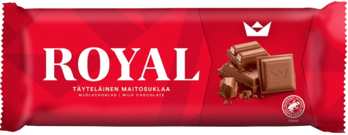 Royal suklaalevy maitosuklaa 190g