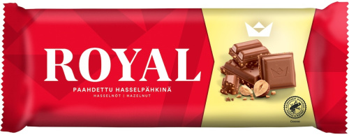 Royal suklaalevy hasselpähkinä 190g
