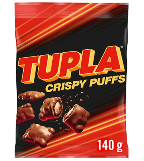 Tupla Crispy Puffs suklaamakeinen 140g