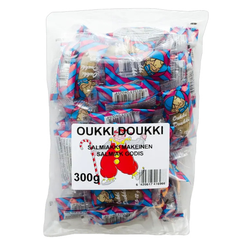 Finnsweet Oukki Doukki 300g salmiakkikarkit
