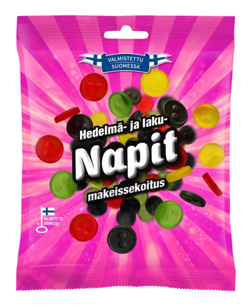 Finlandia Candy Hedelmä&lakunapit 110g