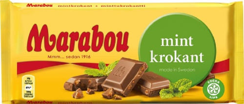 Marabou Minttu Ja Krokanttisuklaa 200g
