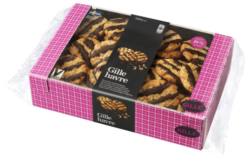 Gille Kaakao-kaurakeksi 600g