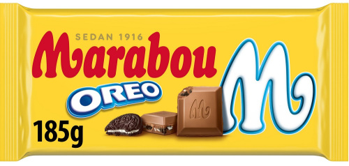 Marabou maitosuklaa Oreo keksimurut 185g  