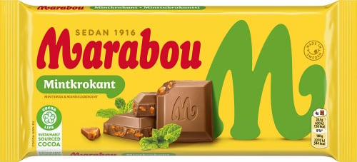 Marabou Minttu- Ja Krokanttisuklaa 200g