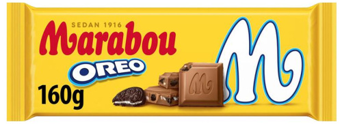Marabou Oreo Suklaalevy 160g