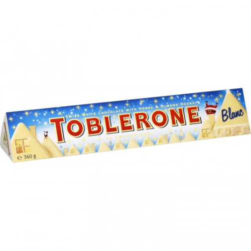 Toblerone Valkoinen Suklaa 360g
