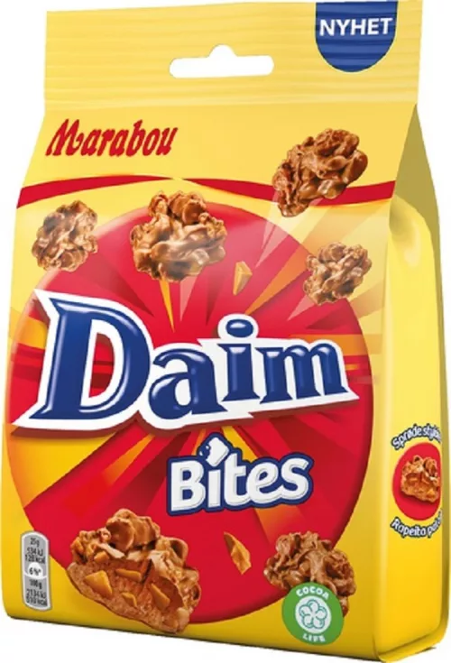 Marabou Daim Bites suklaapatukat 145g