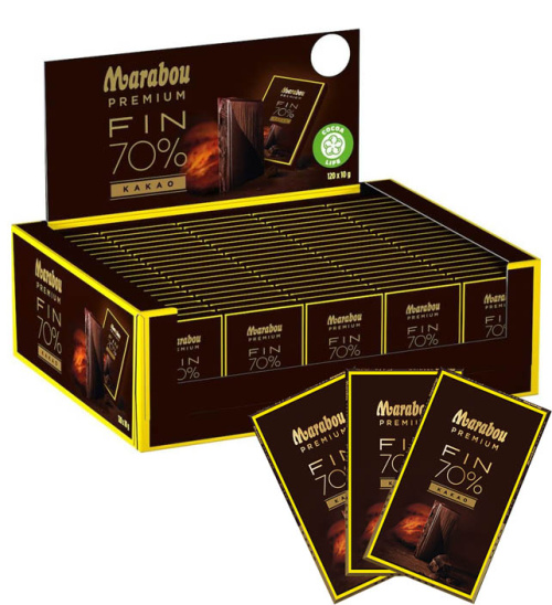 Marabou Premium FIN 70% Kakao suklaapala 10g