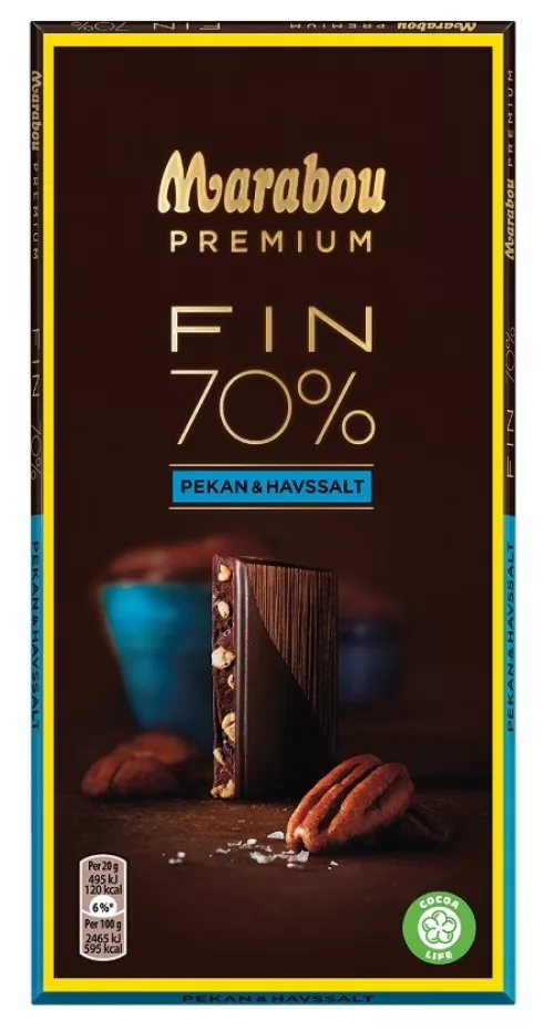 Marabou Premium Pekan&Havssalt 100g