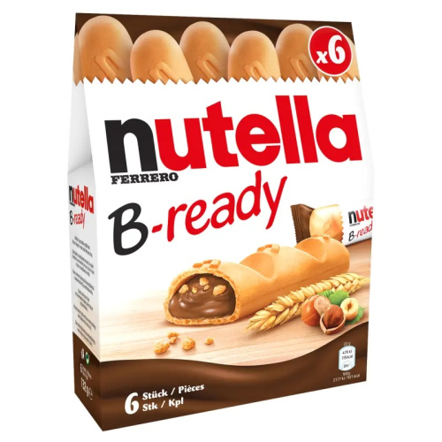 Nutella B-ready Vohvelipatukka 132g