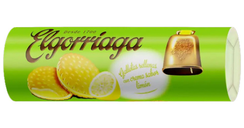 Elgorriaga Sitruunatäytekeksi 240g