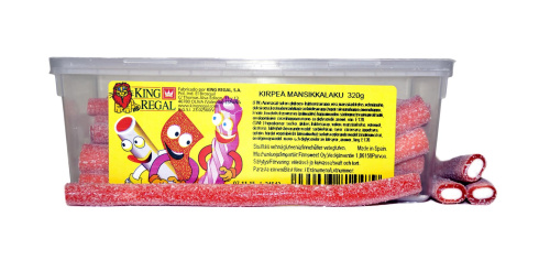 King Regal Kirpeälaku Mansikka 320g