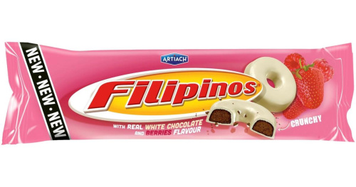 Filipinos Valkosuklaa ja marjat 128g