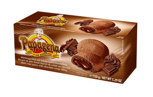 Papagena Keksit suklaatäytteellä 150g