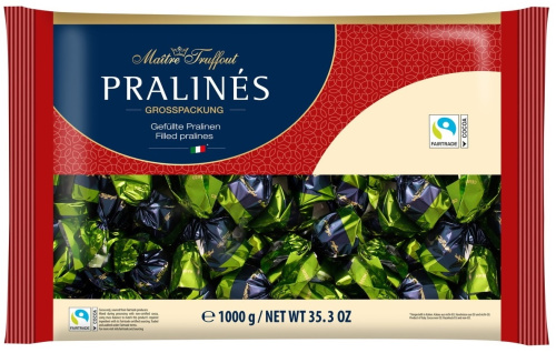 M.T Maitosuklaa konvehdit pähkinä 1kg