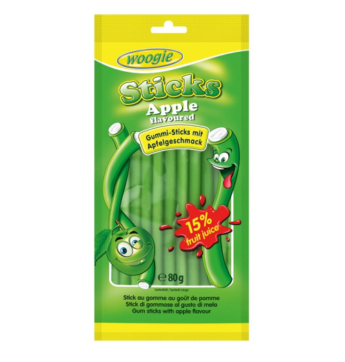 Woogie karkkimato Omena 80g