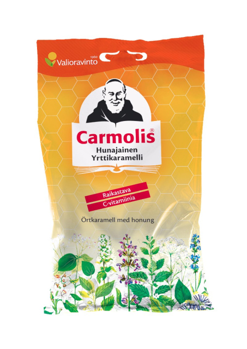 Carmolis Hunaja Kurkkukaramelli 75g