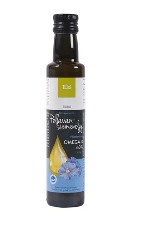 Elixi Pellavansiemenöljy 250 ml