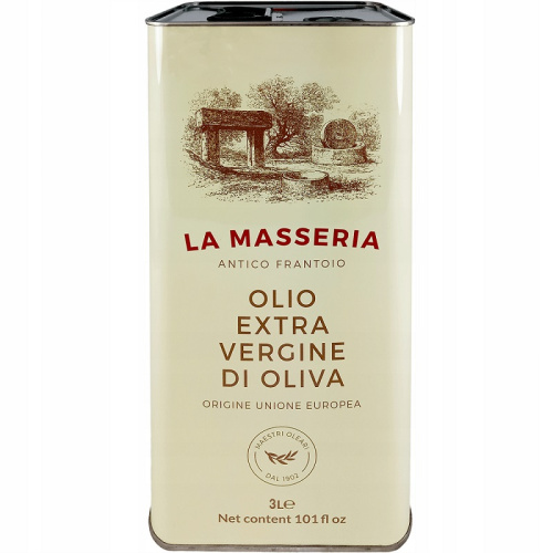 La Masseria extra virgin oliiviöljy 3 L