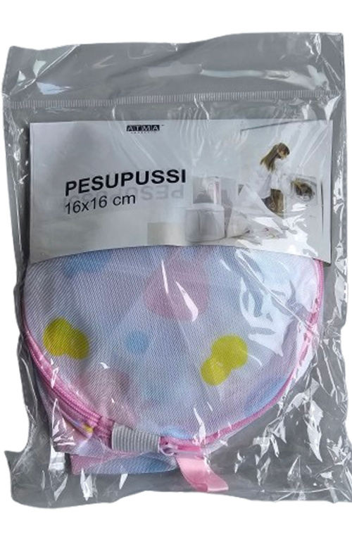 Pesupussi rintaliiveille, 16 x16 cm