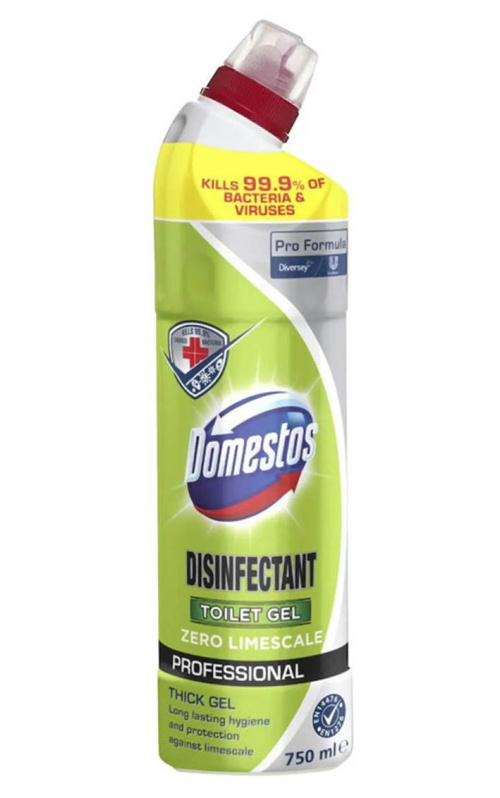 Domestos WC-geelin desinfiointiaine Zero Limescale 750 ml