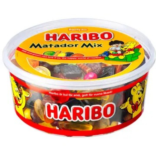 Haribo Matador Mix karkkirasia 1000g TRE