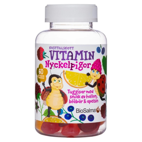 BioSalma Multivitamin Nyckelpiga  60 TRE