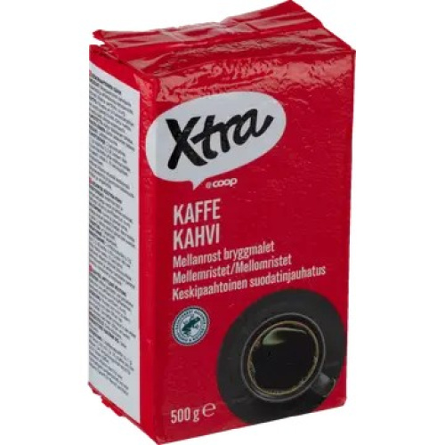 Xtra suodatinkahvi 500 g TRE