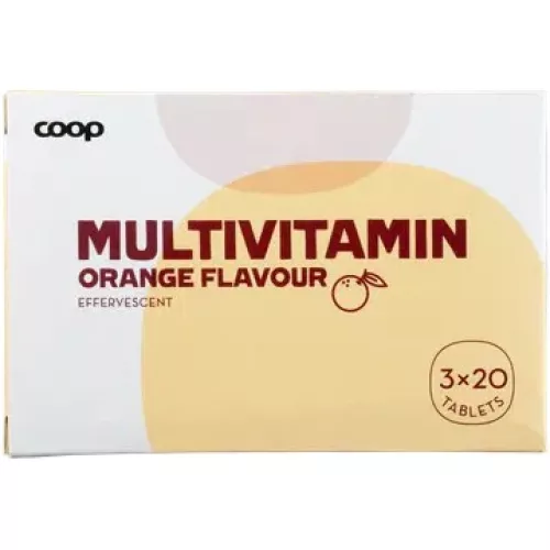 Coop Monivitamiini Appelsiini poretabTRE