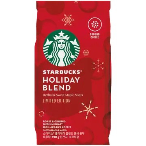 Starbucks Holiday Blend Medium 190g TRE