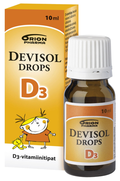 DEVISOL DROPS D3 10  ml TRE