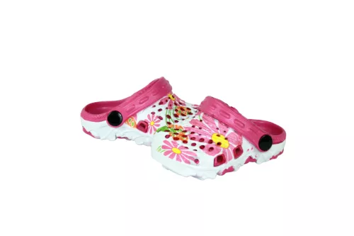 Lapset pistokkaat, pinkki kukkia K.18-21