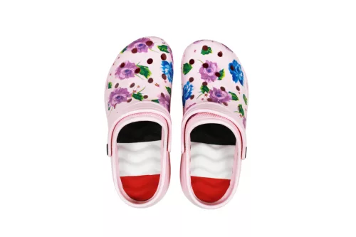 Naisten puukengät Pinkki, kukka, k.36-41