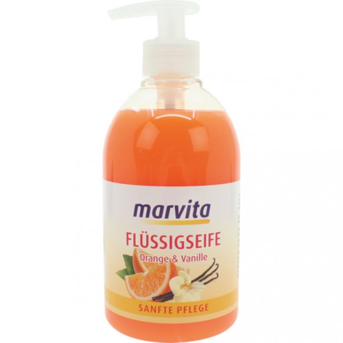 Soap Liquid Marvita Orange Vanila 500ml
