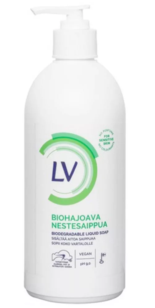 LV Biohajoava nestesaippua 500ml