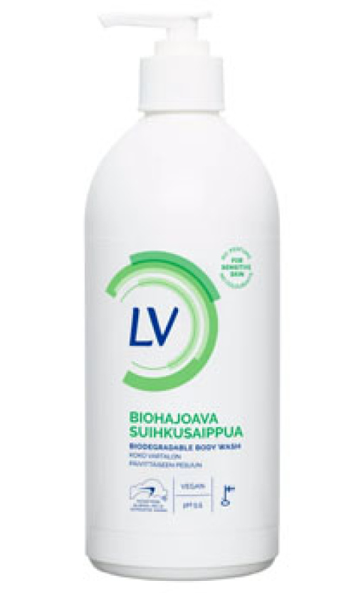 LV Suihkusaippua biohajoava 500ml
